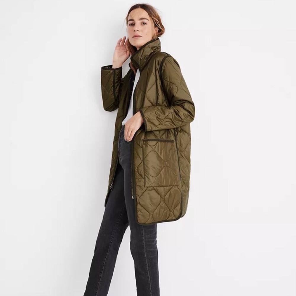 Madewell Reversible Quilted Liner Jacket